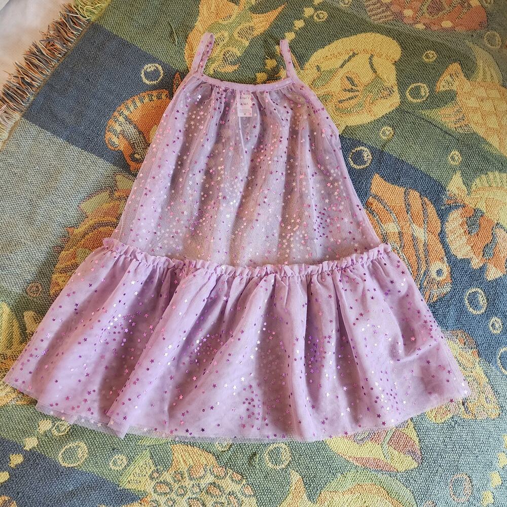 Carter's Tulle Dress with Sequin Stars